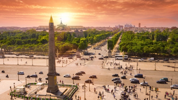 La place de la Concorde